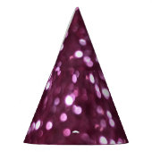 Roze abstract, bokeh onscherpte lichten. feesthoedjes (Links)