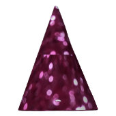 Roze abstract, bokeh onscherpte lichten. feesthoedjes (Rechts)