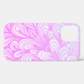 roze abstract Case-Mate iPhone case (Achterkant (horizontaal))