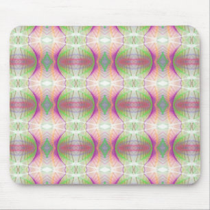 Roze Abstract Fractal Patroon Muismat