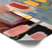 Roze Abstract Poster (Hoek)