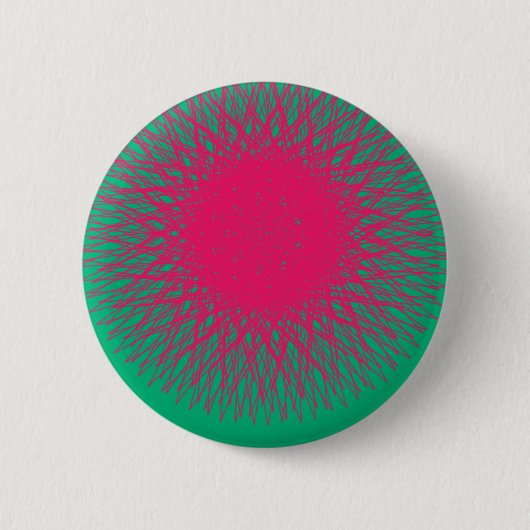 roze abstract ronde button 5,7 cm (Voorkant)