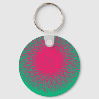 roze abstract sleutelhanger