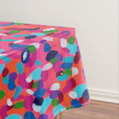 Roze Abstract Tafelkleed (Voorbeeld)