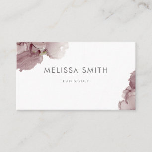 roze abstract visitekaartje