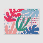 Roze Abstract weefselpapier Tissuepapier (Voorkant)