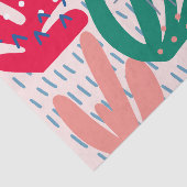 Roze Abstract weefselpapier Tissuepapier (Detail)