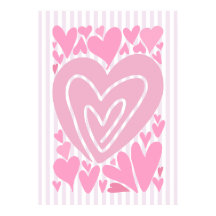Roze Abstracte Harten