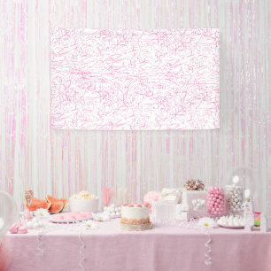 Roze Abstracte Office Map Mappen Set Spandoek