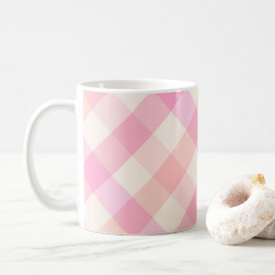 Roze Abstracte Waterverf  Eenvoudig Koffiemok