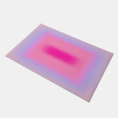 Roze abstractiegradiënt deurmat (Schuin)