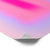 Roze abstractiegradiënt poster (Hoek)