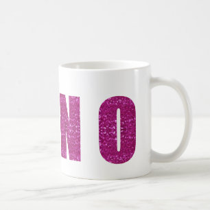 roze achtereenvolgens koffiemok