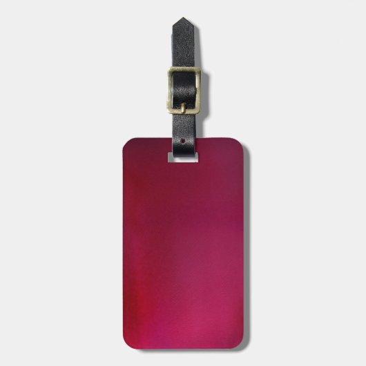 Roze achtergrond bagagelabel (Voorkant verticaal)