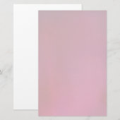 Roze achtergrond briefpapier (Voorkant / Achterkant)
