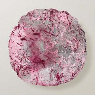 roze achtergrond, deco, patroon, abstract, veroude rond kussen