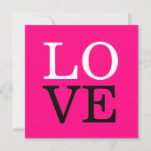 Roze Achtergrond Liefde Bruiloft (Voorkant)