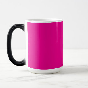Roze Achtergrond met Zwarte Grens Ontwerpideeën Magische Mok