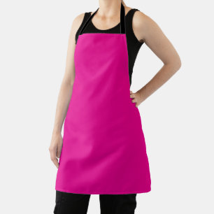 Roze Achtergrond met Zwarte Grens Ontwerpideeën Schort