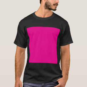 Roze Achtergrond met Zwarte Grens Ontwerpideeën T-shirt