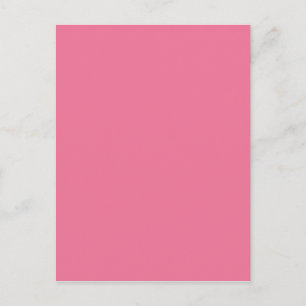 Roze achtergrondkleur briefkaart