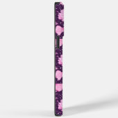 Roze Acryl Verf Bloemblaadjes Case-Mate iPhone Case (Achterkant / Rechts)