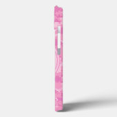 Roze ACU Camo Camouflage Girly Monogram IPAD Case (Achterkant / Links)