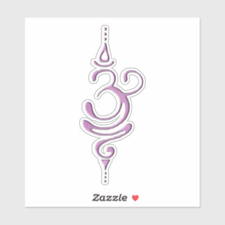 Roze Ademhalen Sticker