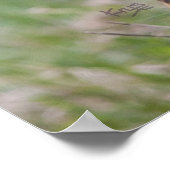 Roze afdrukken poster (Hoek)