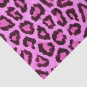 Roze afdrukpatroon tissuepapier (Detail)