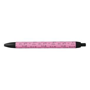 Roze afkortingen Pen