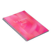 roze afmeting notitieboek (Rechterzijde)