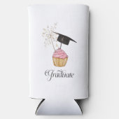 Roze Afstuderen Cupcake Afstuderen (Voorkant)
