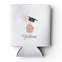 Roze Afstuderen Cupcake Afstuderen