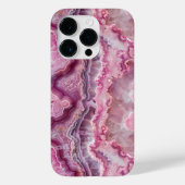 Roze Agaat Steen Macro Fotografie Case-Mate iPhone Case (Achterkant)