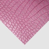 Roze Alligator Dierenprint Tissuepapier (Detail)