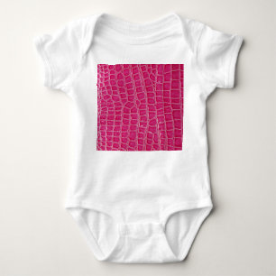Roze Alligator Patroon Textuur Romper