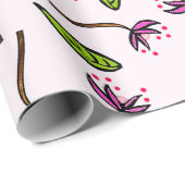 Roze als coupé cadeaupapier (Rol Hoek)