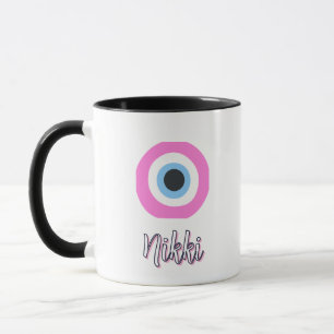 roze amulet mok aanpasbaar