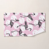 Roze anananas Flamingo Handdoek (Handdoek)