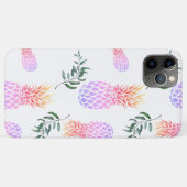 ROZE ANANAS TRENDY PATROON Case-Mate iPhone CASE (Achterkant (horizontaal))