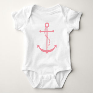Roze Anchor Romper