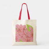 Roze anemie Canvas tas (Achterkant)