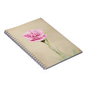 Roze Anjer Bloem Art Journal Notitieboek (Rechterzijde)
