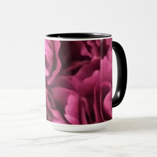 Roze anjer mok (Voorkant rechts)