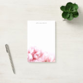 Roze anjer post-it® notes (Kantoor)