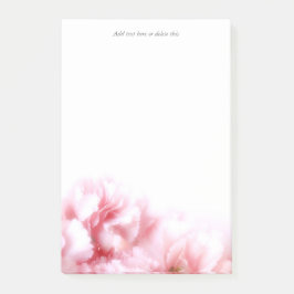 Roze anjer post-it® notes