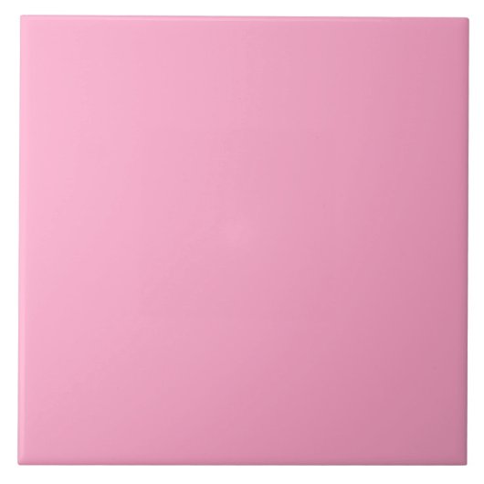 Roze anjer tegeltje (Voorkant)