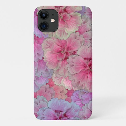 Roze anjers in  stijl Case-Mate iPhone case (Achterkant)