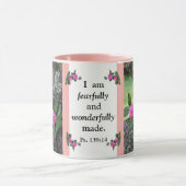 Roze anjers Psalm Mok (Midden)